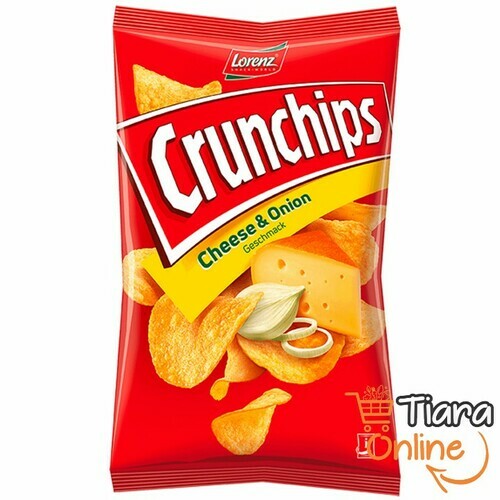 [1415644] LORENZ - CRUNCHIPS CHEESE & ONION : 100 GR 