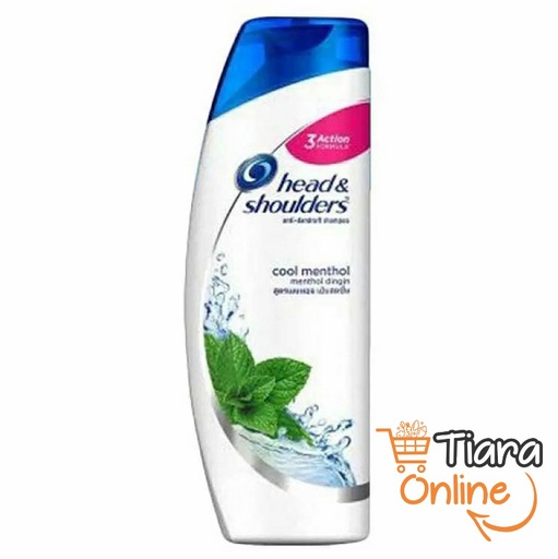 [0265623] HEAD & SHOULDERS - SHAMPOO COOL MENTHOL : 160 ML 