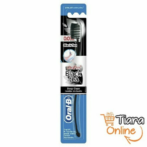 [0333440] ORAL B - ULTRA THIN BLACK TEA SIKAT GIGI : 1'S 