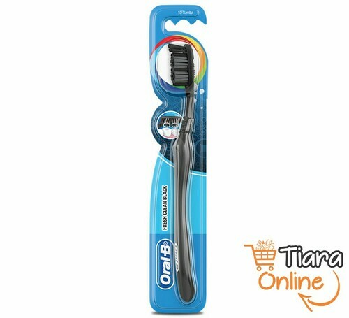 [0333490] ORAL B - FRESH CLEAN BLACK SIKAT GIGI : 1 PCS 