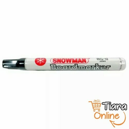 [0712341] SNOWMAN SPIDOL WHITE BOARD : HITAM