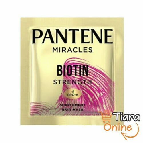 [0274460] PANTENE - HAIR MASK MIRACLES BIOTIN : 20 ML 