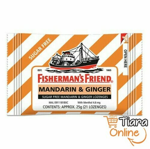 [1453765] FISHERMANS FRIEND MANDARIN & GINGER : 25 GR 