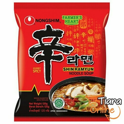 [1184041] NONG SHIM SHIN RAMYUN MUSHROOM : 120 GR