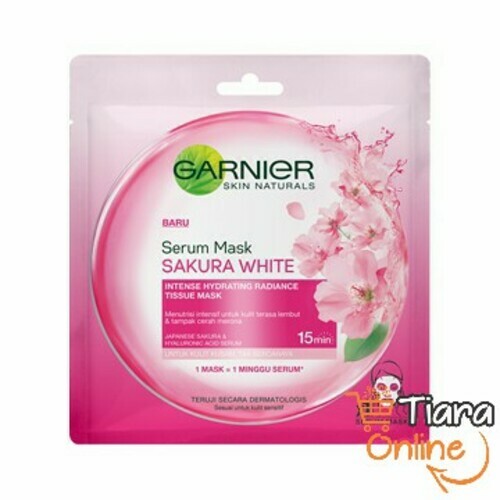 [0204064] GARNIER SERUM MASK SAKURA WHITE : 32 GR