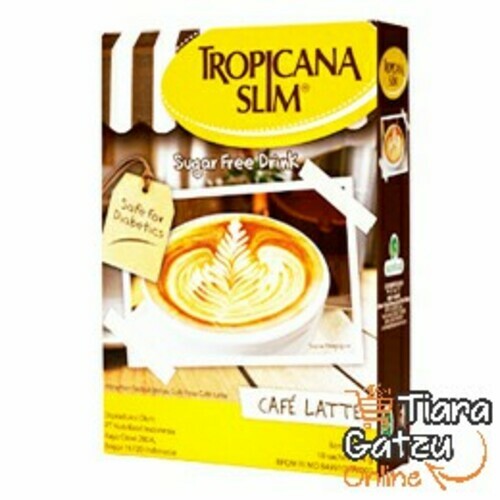 [1073052] TROPICANA SLIM - SUGAR FREE CAFFE LATE : 10X14 GR 