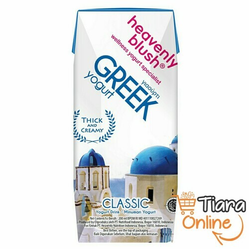 [1814104] HEAVENLY BLUSH - YOGURT GREEK CLASSIC : 200 ML 