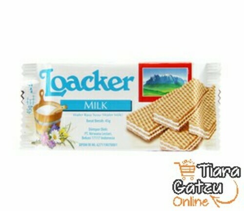 [1423026] LOACKER MILK : 45 GR