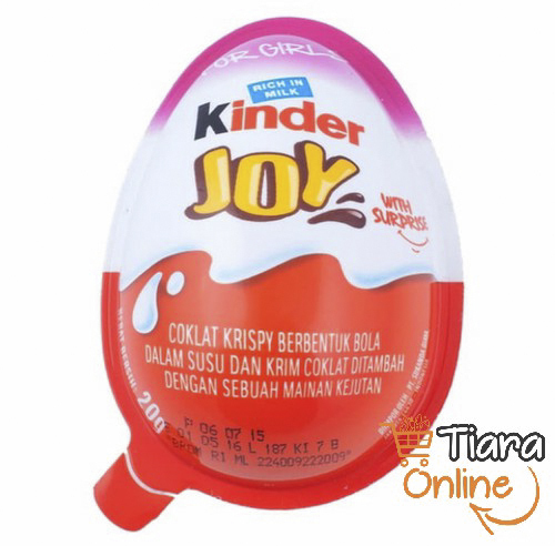 [1464290] KINDER - JOY FOR GIRLS : 20 GR 