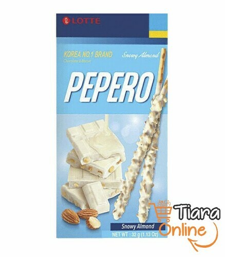 [1464658] LOTTE - PEPERO SNOWY ALMOND : 32 GR 