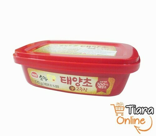 [1163634] SAJO - HOT PEPPER PASTE : 170 GR 