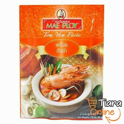 [1163341] MAE PLOY - TOM YAM PASTE : 50 GR 