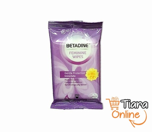 [0223504] BETADINE - FEMININE WIPES : 10'S 