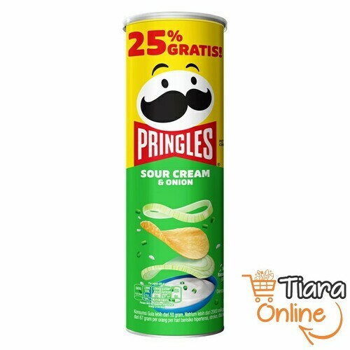 [1416081] PRINGLES SOUR CREAM & ONION : 107 GR