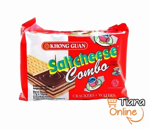 [1424650] KHONG GUAN - SALT CHEESE COMBO : 10X17GR 