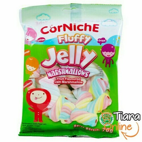 [1443408] CORNICHE - FLUFFY JELLY MARSHMALLOW : 70 GR 