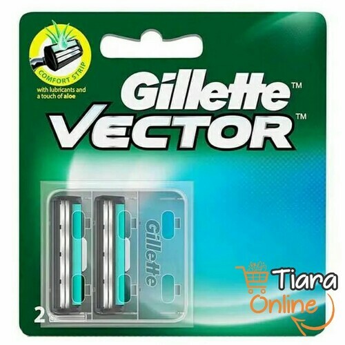 [0253672] GILLETTE VECTOR CATRIDGE : 2'S