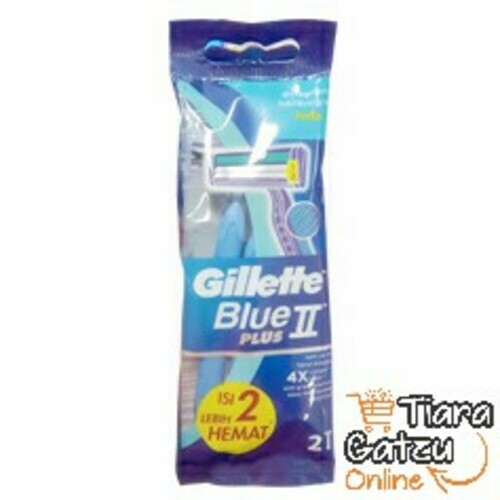 [0253792] GILLETTE - BLUE II PLUS : 2'S 