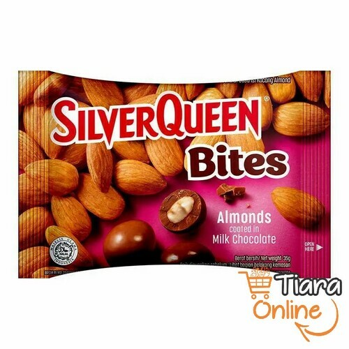 [1463967] SILVER QUEEN - BITES ALMOND : 35 GR 