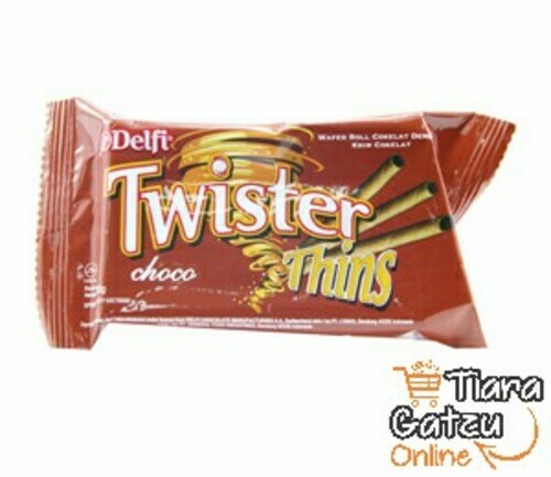 [1424253] DELFI - TWISTER THINS CHOCO : 20 GR 