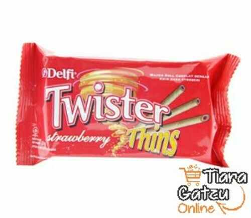 [1424453] DELFI - TWISTER THINS STRAWBERRY : 20 GR 