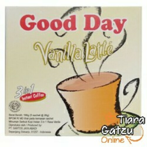 [1123418] GOOD DAY 3 IN 1 VANILA LATTE : 5X20 GR