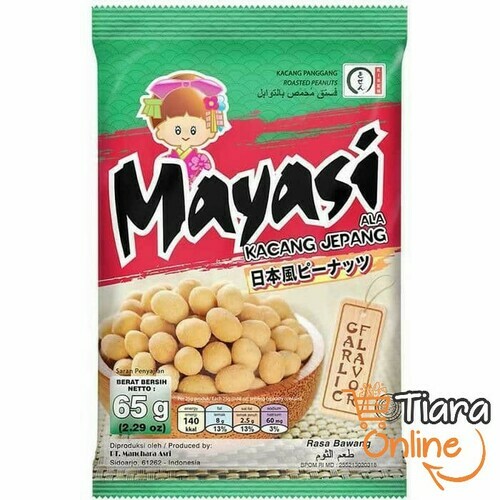 [1413448] MAYASI KACANG JEPANG BAWANG : 65 GR