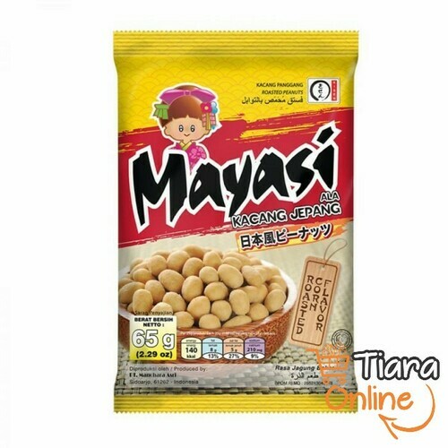 [1413669] MAYASI - KACANG JEPANG JAGUNG BAKAR : 65 GR 