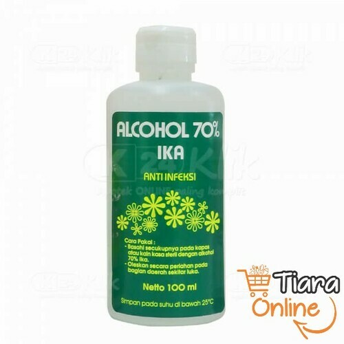 [1084187] ALCOHOL 70% IKA - : 100 ML 