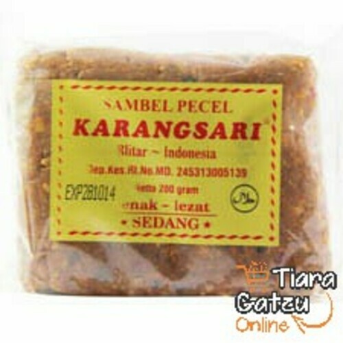 [1112564] KARANGSARI - SAMBEL PECEL SEDANG : 200 GR 