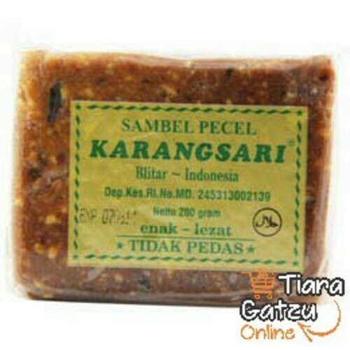 [1112565] KARANGSARI - SAMBEL PECEL TIDAK PEDAS : 200 GR 