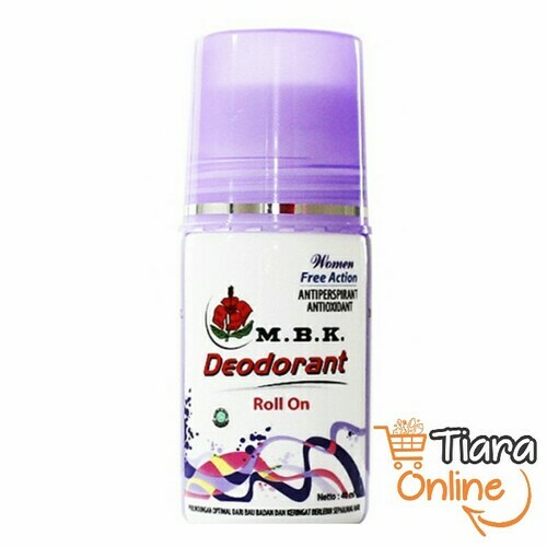 [0245322] M.B.K - DEODORANT ROLL ON : 40 ML UNGU