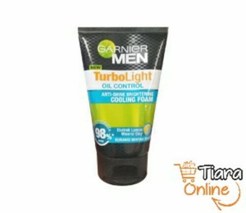 [0203365] GARNIER - MEN TURBO LIGHT OIL CONTROL FOAM : 100 ML 