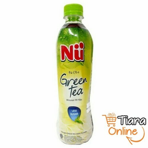 [1314358] NU - GREEN TEA LESS SUGAR : 450 ML 