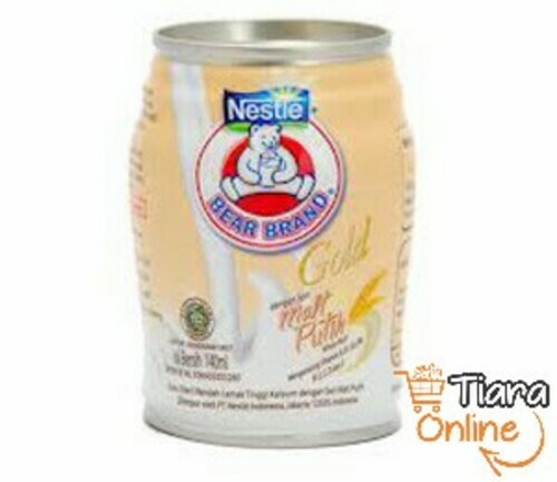 [1302061] BEAR BRAND - GOLD MALT PUTIH : 140 ML 