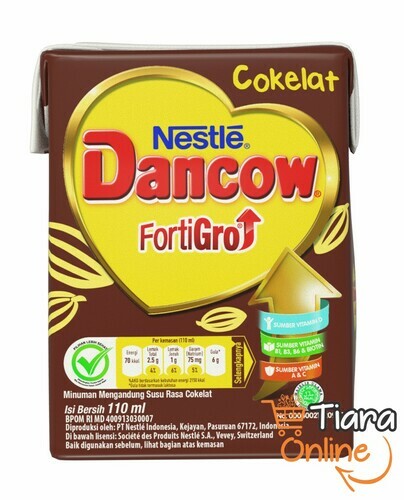 [1302102] DANCOW UHT FORTIGROW COKELAT : 110 ML