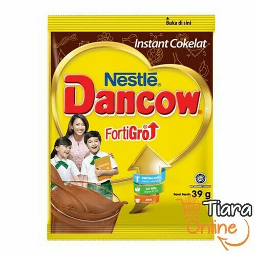 [1214837] DANCOW - INSTANT CHOCO FORTIGRO : 39 GR 