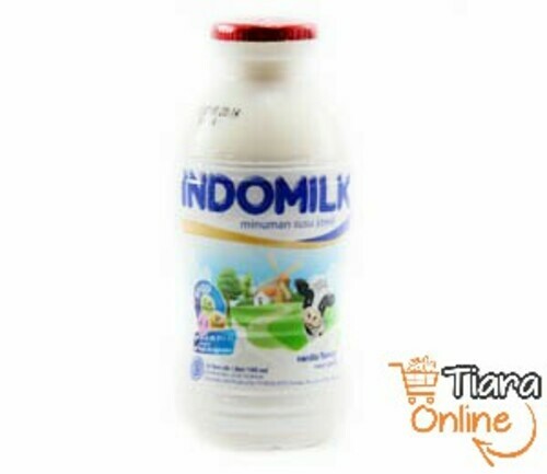 [1302002] INDOMILK - UHT VANILA : 190 ML 