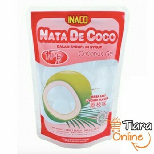 [1333509] INACO - NATA DE COCO LYCHEE : 360 GR 