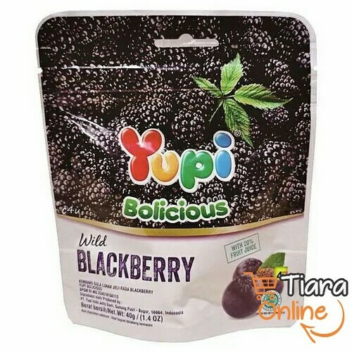 [1443698] YUPI - BOLICIOUS WILD BLACKBERRY : 40 GR 