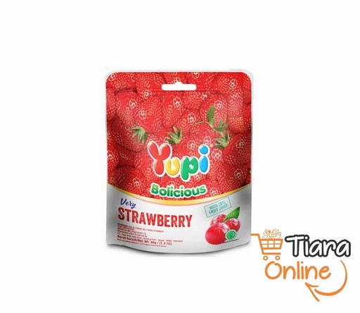 [1443699] YUPI - BOLICIOUS VERY STRAWBERRY : 40 GR 