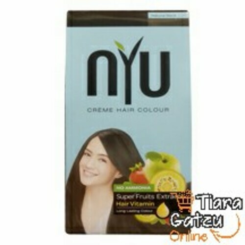 [0274153] NYU - CREME HAIR COLOUR NATURAL BLACK : 30 GR 