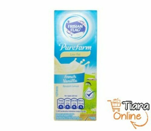 [1302072] FRISIAN FLAG UHT HI LOW VANILLA : 225 ML