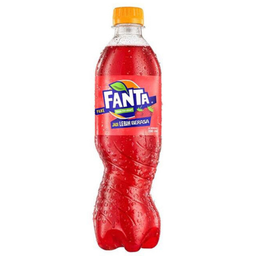 [1315966] FANTA - STRAWBERRY : 390 ML 