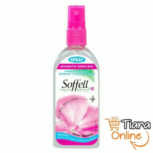 [0423253] SOFFELL - GERANIUM SPRAY : 80 ML 