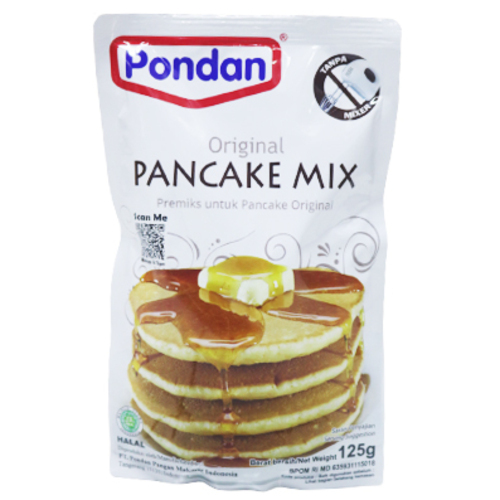 [1134041] PONDAN - PANCAKE MIX ORIGINAL : 125 GR 