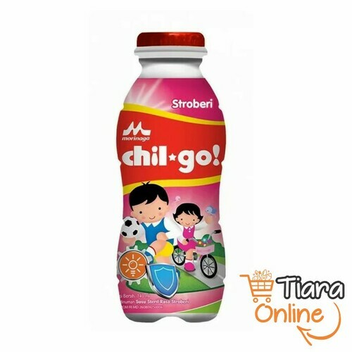 [1302113] MORINAGA CHIL GO - STRAWBERRY : 140 ML 