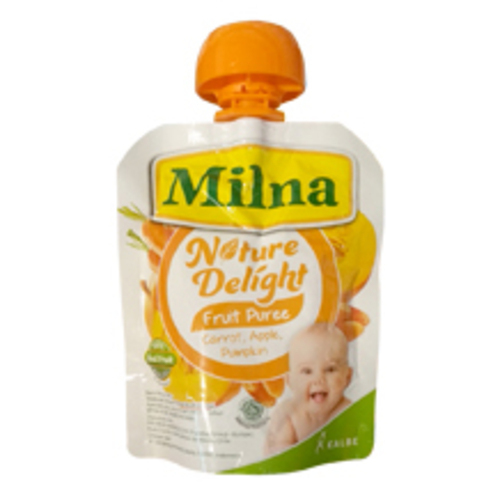 [1223470] MILNA - NATURAL DELIGHT CARROT,APPLE : 80 GR 