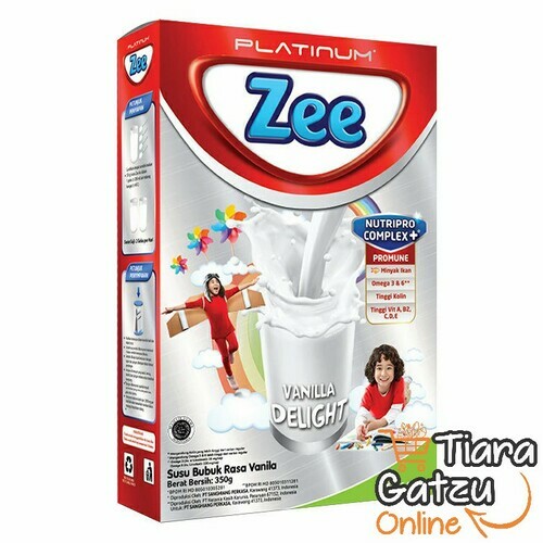 [1214203] ZEE PLATINUM VANILLA BOX : 350 GR