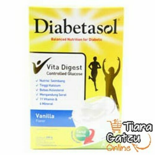 [1073060] DIABETASOL - VITA DIGEST VANILA BOX : 180 GR 